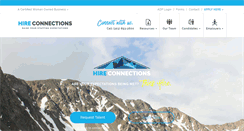 Desktop Screenshot of hireconnections.com